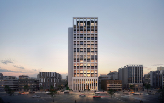 '상지카일룸M' 투시도. <피알메이저 제공>